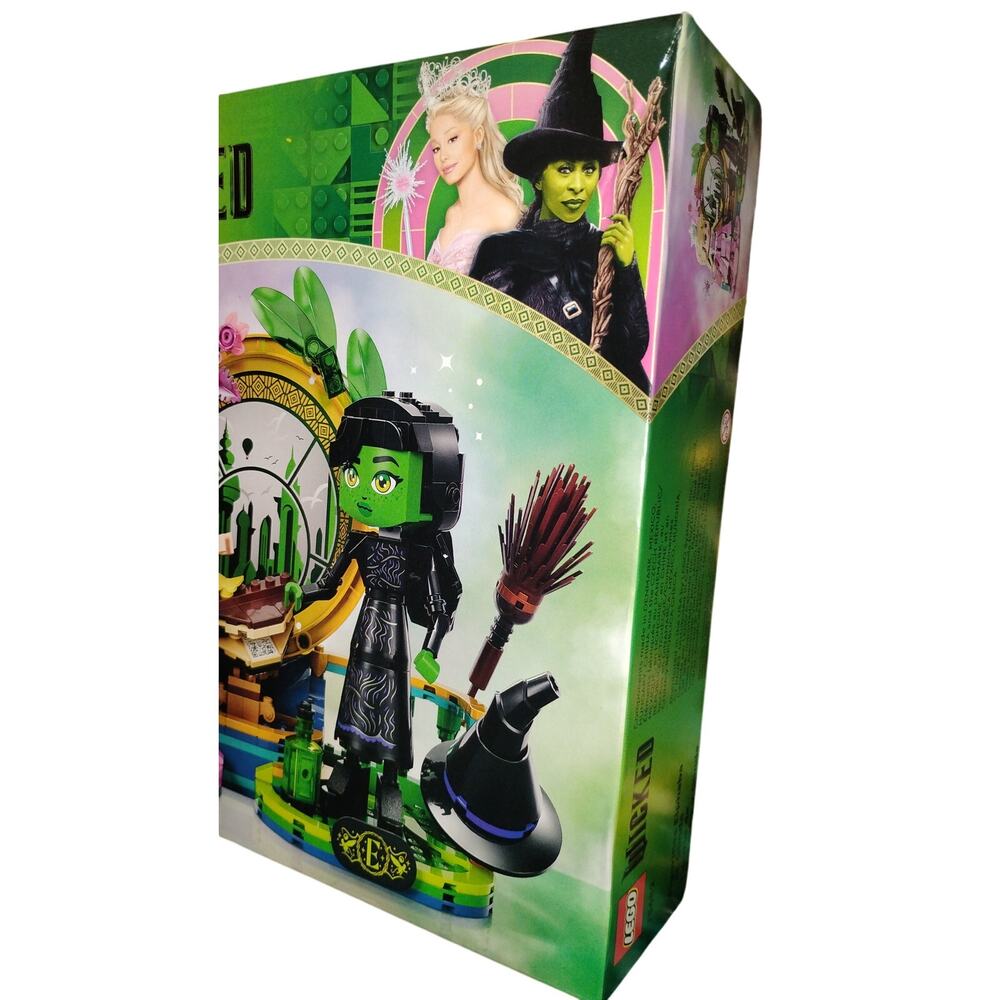 LEGO Wicked Set 75682 Elphaba & Glinda Figures 558 Pieces New Sealed 1st movie - Picture 2 of 3